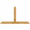 Ekena Millwork Portland Rough Sawn Timber Gable Bracket, Western Red Cedar, 84"W x 49"H x 2"D x 6"F, 14/12 Pitch GBW084X49X0206POR00RWR - alternate 1